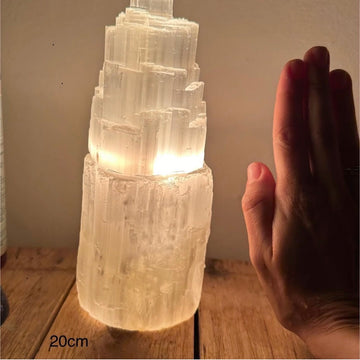 Selenite Crystal Lamp